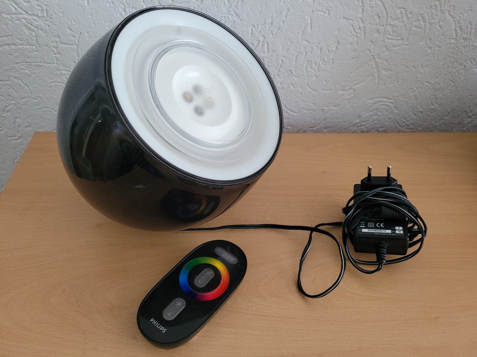 Philips LivingColors LED tafellamp met afstandsbediening, Kunststof, Gebruikt, Info@philips.com, Overige fittingen