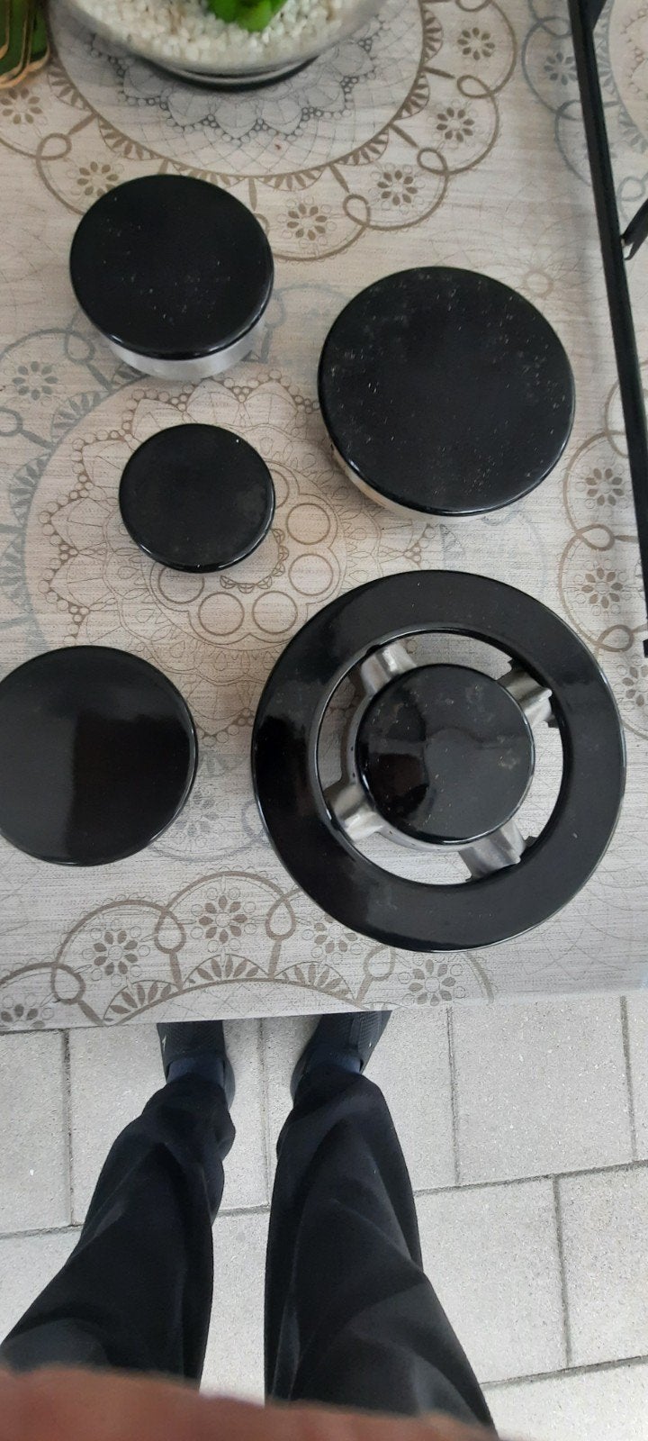 Gasfornuis branderdoppen en pandragers, Witgoed en Apparatuur, Minder dan 85 cm, Nieuw, Ophalen of Verzenden, Gas