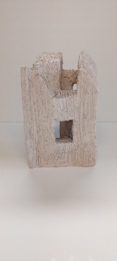 kunstwerk Ben Koning, Abstract, 3D-effect, Ophalen of Verzenden, Overige materialen