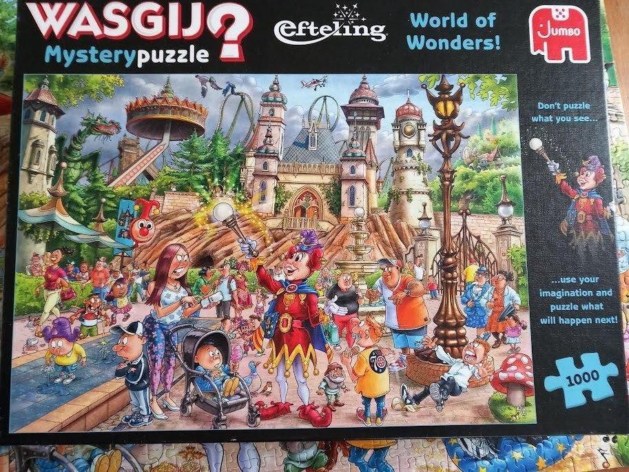Wasgij legpuzzel 1000 stukjes. Efteling.  Compleet!, Hobby en Vrije tijd, Denksport en Puzzels, Ophalen of Verzenden, 500 t/m 1500 stukjes
