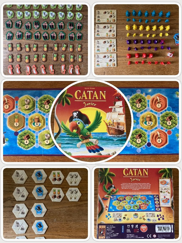 999 games - Onderdelen kolonisten van Catan junior, Ophalen of Verzenden, Zo goed als nieuw, 999 Games
