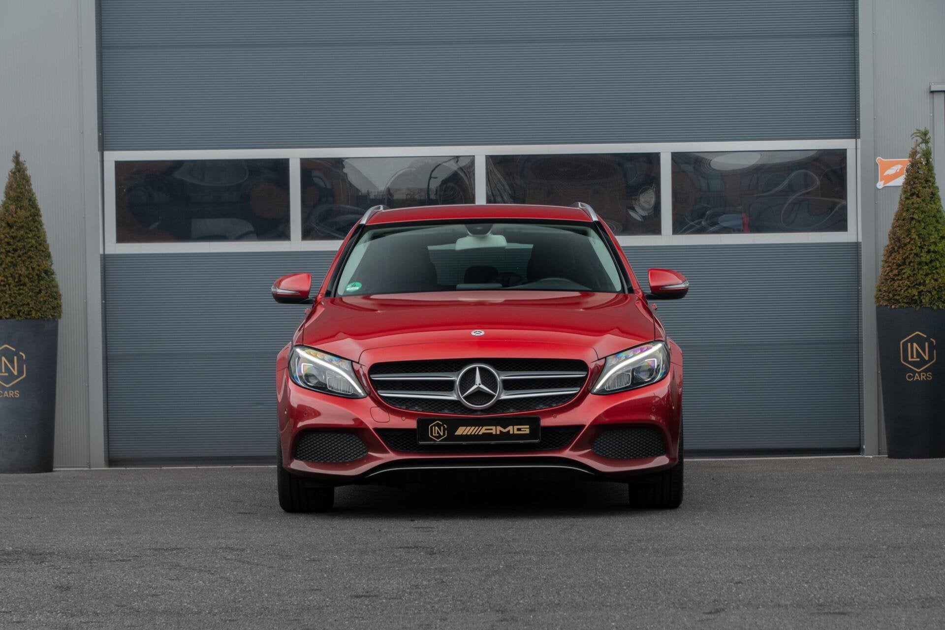 Mercedes C-klasse Estate 180 Business Solution | Trekhaak, Auto's, Mercedes-Benz, Automaat, Achterwielaandrijving, Met garantie (alle)