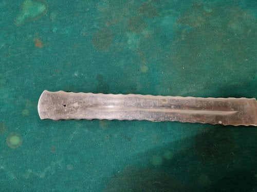schoenlepel gekarteld aluminium, Ophalen of Verzenden