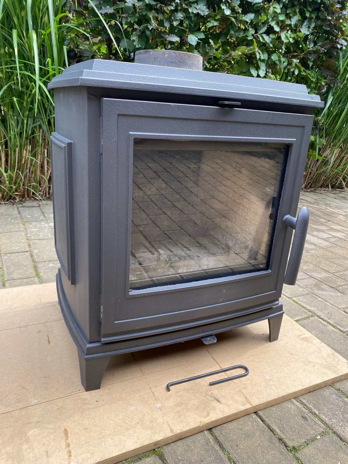 Invicta SEDAN S houtkachel 5 kW, Ophalen, Zo goed als nieuw, Vrijstaande haard, Houthaard