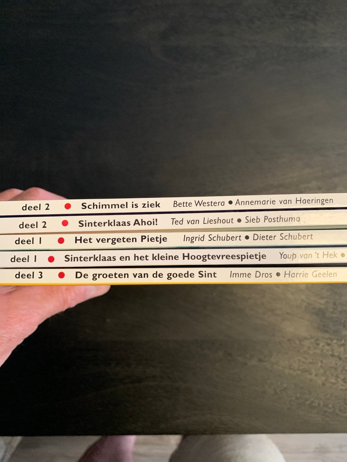 5 Sinterklaas kinderboeken - Diverse auteurs, Ophalen of Verzenden, Zo goed als nieuw, Fictie algemeen