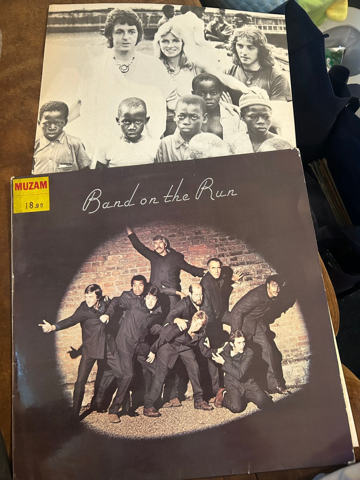 Paul mc cartney & wings - band on the run, Ophalen of Verzenden, Zo goed als nieuw, Overige formaten, Poprock