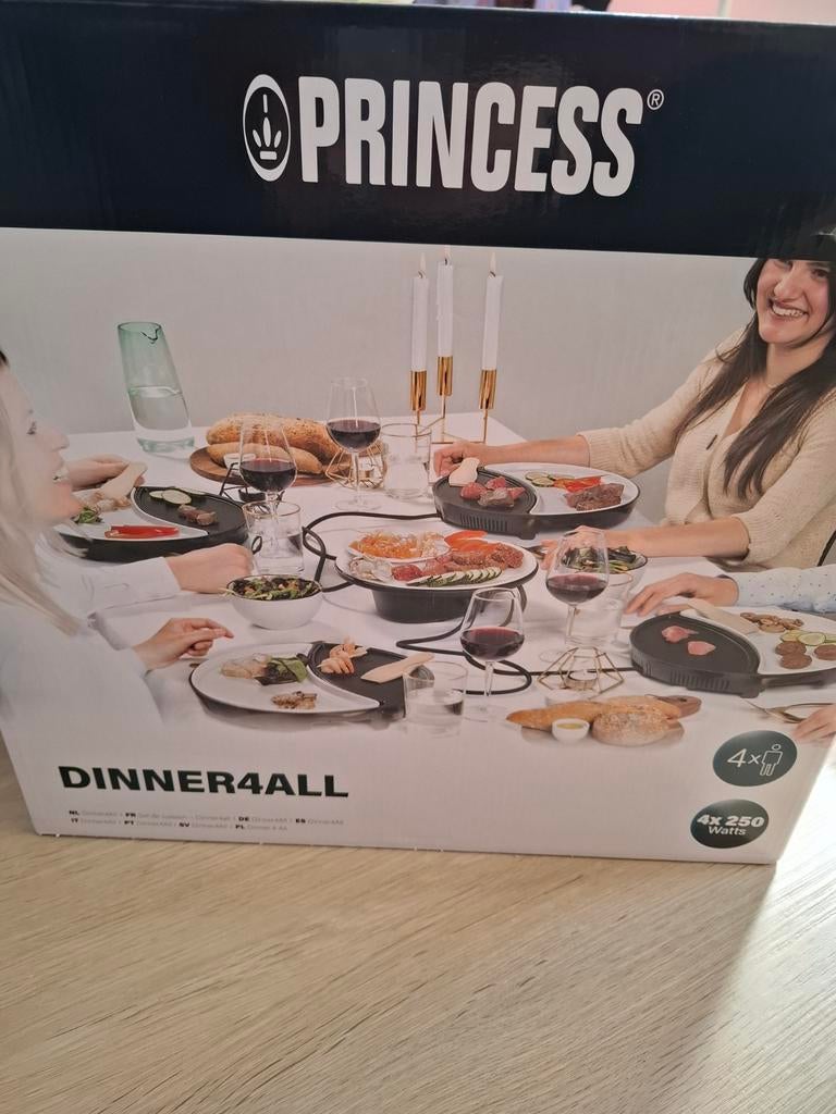 Princess dinner4all 4 persoons, Ophalen, Nieuw, 4 t/m 7 personen