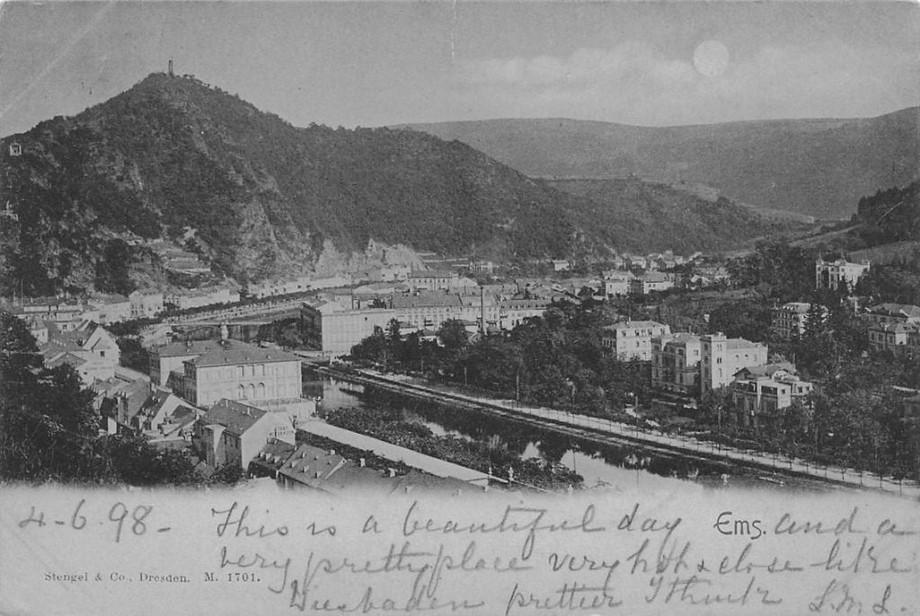 702-388-009 Ems, Verzamelen, Ansichtkaarten | Buitenland, Duitsland, Voor 1920, Verzenden
