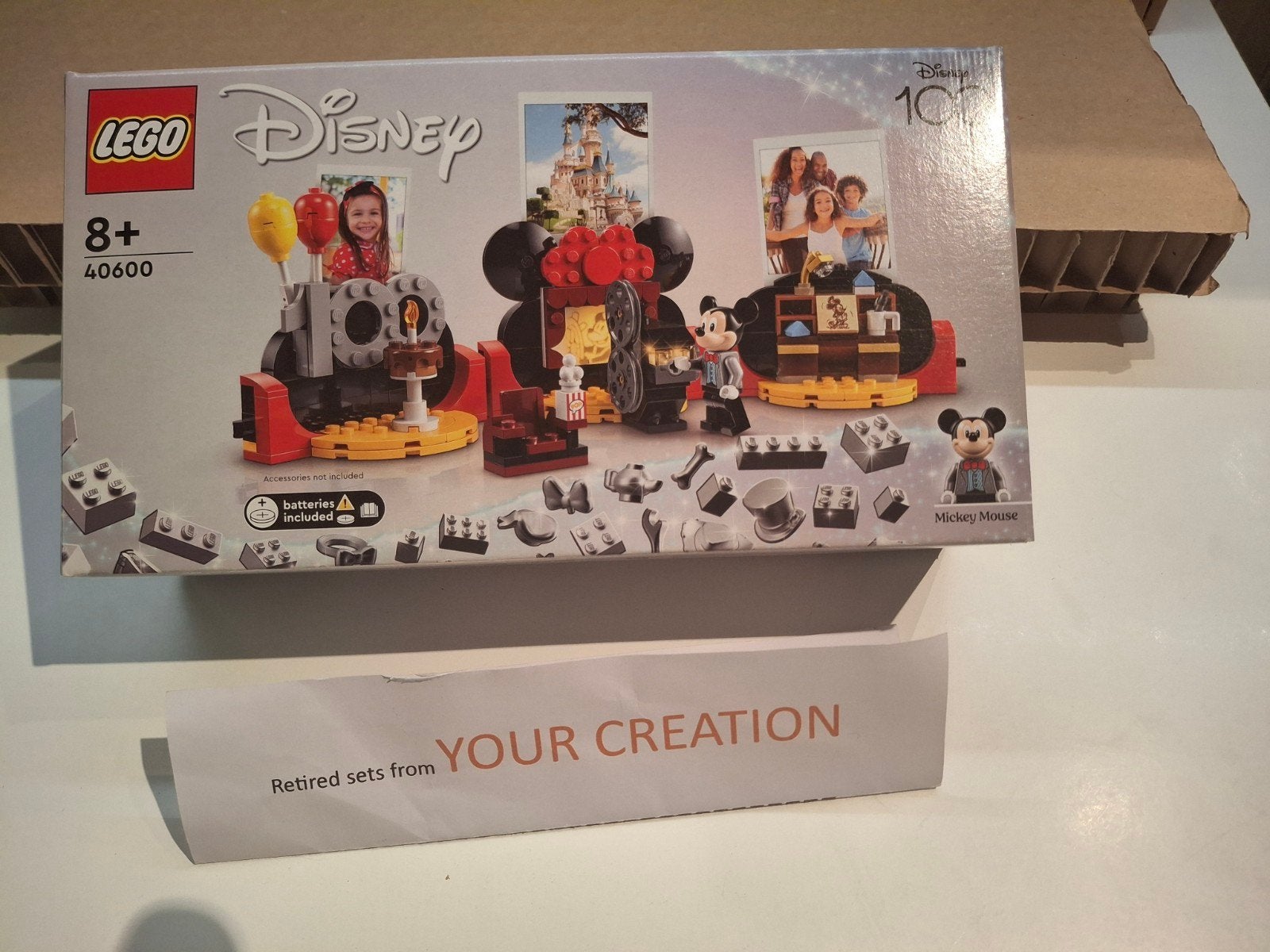 NIEUW Lego 40600  Disney 100 Jaar Jubileum, Lego, Nieuw, Ophalen of Verzenden, Disney