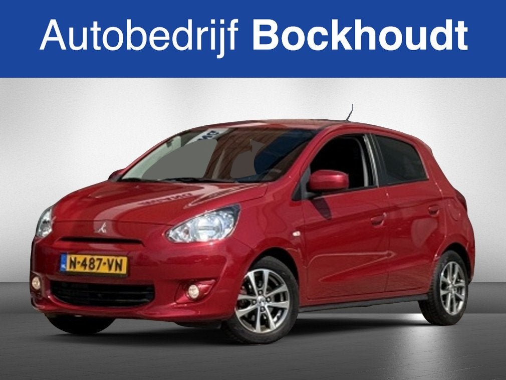 Mitsubishi Space Star 1.2 Airco Stoelverwarming (bj 2015), Voorwielaandrijving, Euro 5, Gebruikt, 200 kg