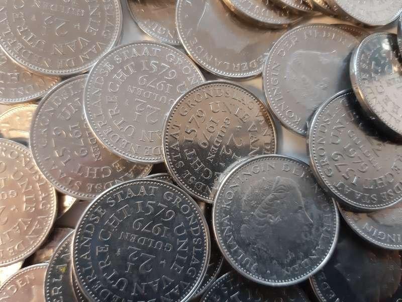 1 Kilo 2,5 Gulden 1979 Unie van Utrecht Nederland, Postzegels en Munten, Ophalen of Verzenden, Koningin Juliana, 2½ gulden, Setje