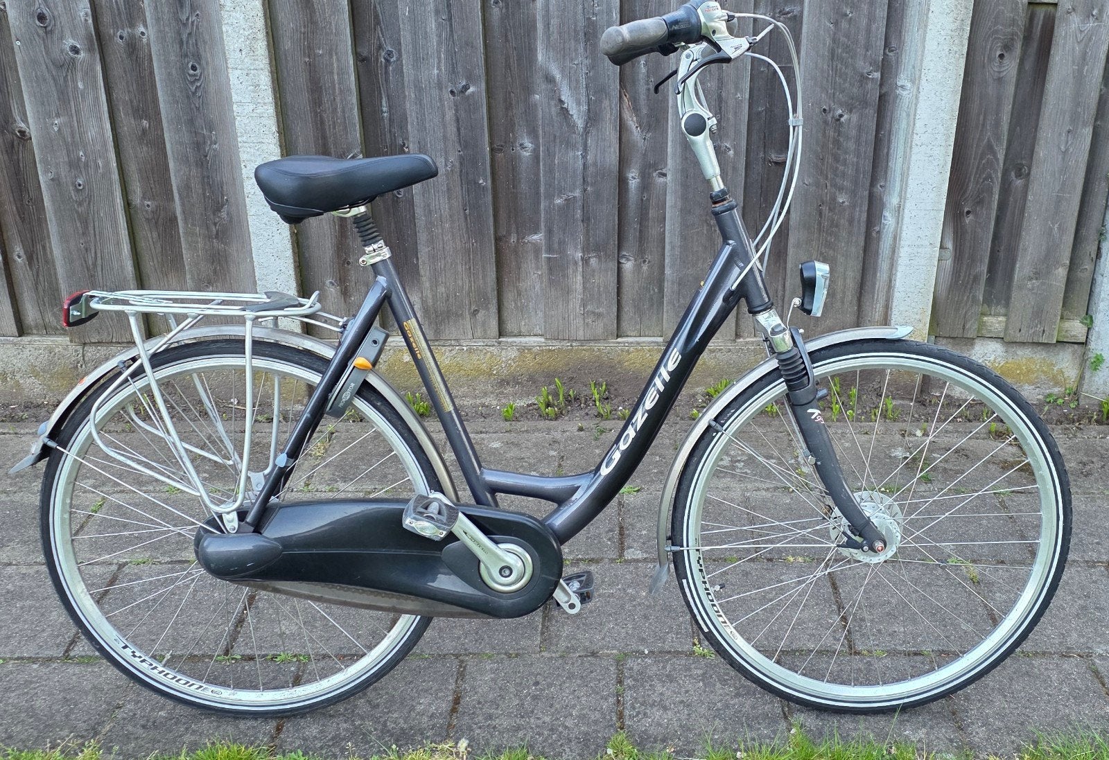 te koop netjes gazelle dames fiets, Ophalen, 53 tot 56 cm, Versnellingen, Zo goed als nieuw