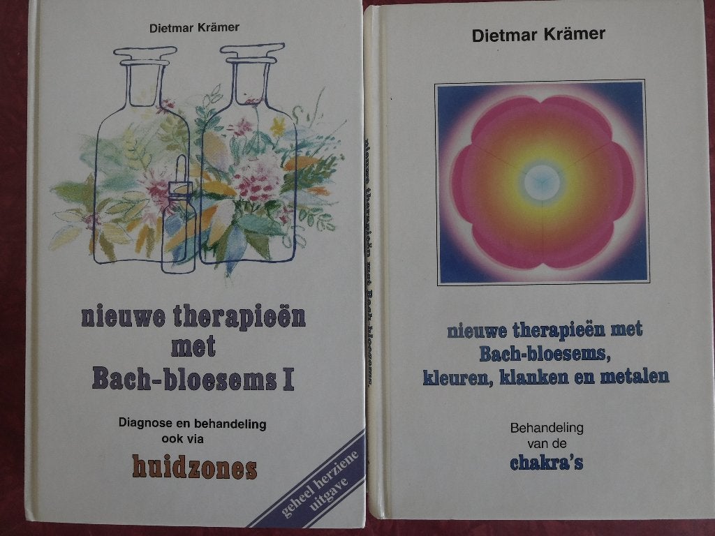 Dietmar Krämer Nieuwe therapieën met Bach-bloesems I kleuren, Boeken, Ophalen of Verzenden, Alpha, Zo goed als nieuw, HBO