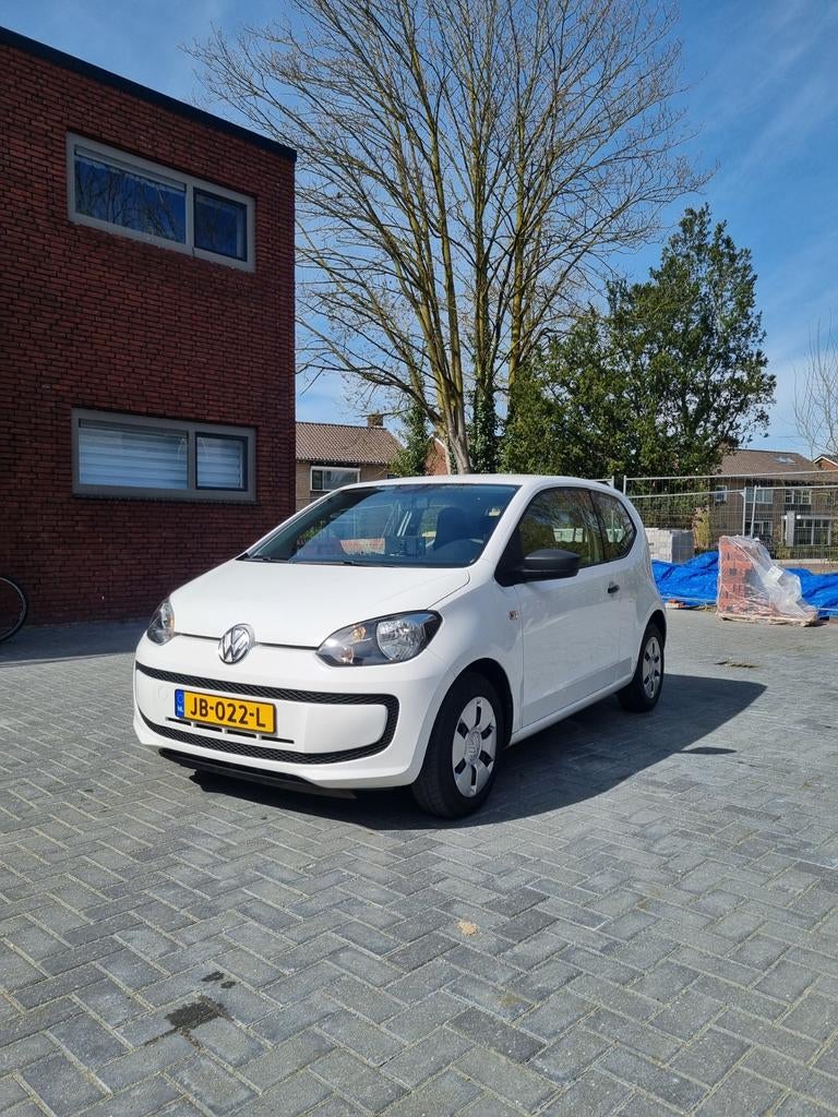 Volkswagen up! 1.0 44KW/60PK 3-DRS 2014 Wit, Voorwielaandrijving, Up!, 4 stoelen, Wit