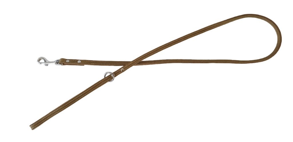 JACK AND VANILLA Hondenriem Gevet Leder Groen 120 cm KOOPJE!, Dieren en Toebehoren, Ophalen of Verzenden, Nieuw, Hondenriem