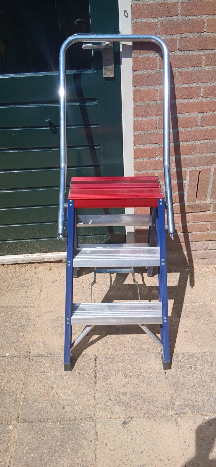 Altrex Pro-Line Opvouwbare Trap met Beugel  Zo goed als nieu, Trap, Ophalen of Verzenden, Zo goed als nieuw, Opvouwbaar of Inschuifbaar