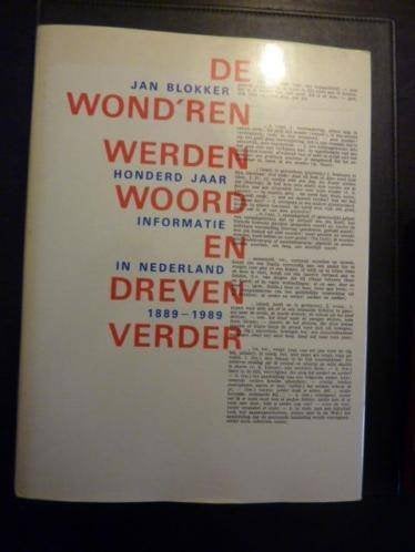 *Jan Blokker - De wond\'ren werden woord en dreven verder, Verzenden, Zo goed als nieuw