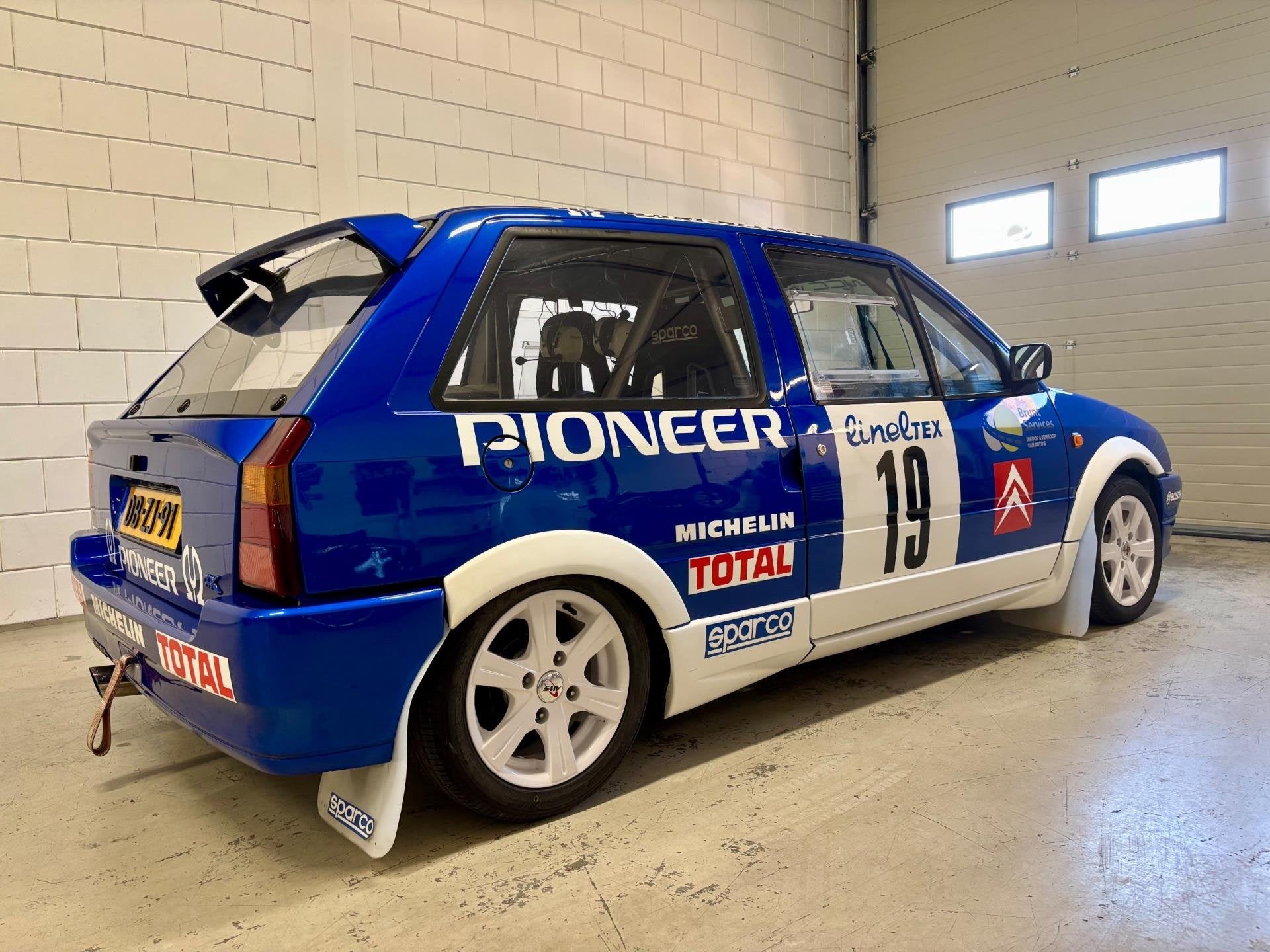 Citroen AX 1.4 GTI Rally|Circuitauto |130Pk|Street Legal !, Auto's, Voorwielaandrijving, 4 cilinders, Blauw, Origineel Nederlands