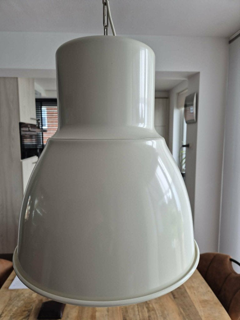 2 industriele lampen te koop, Ophalen, E27 (groot), Zo goed als nieuw, Metaal