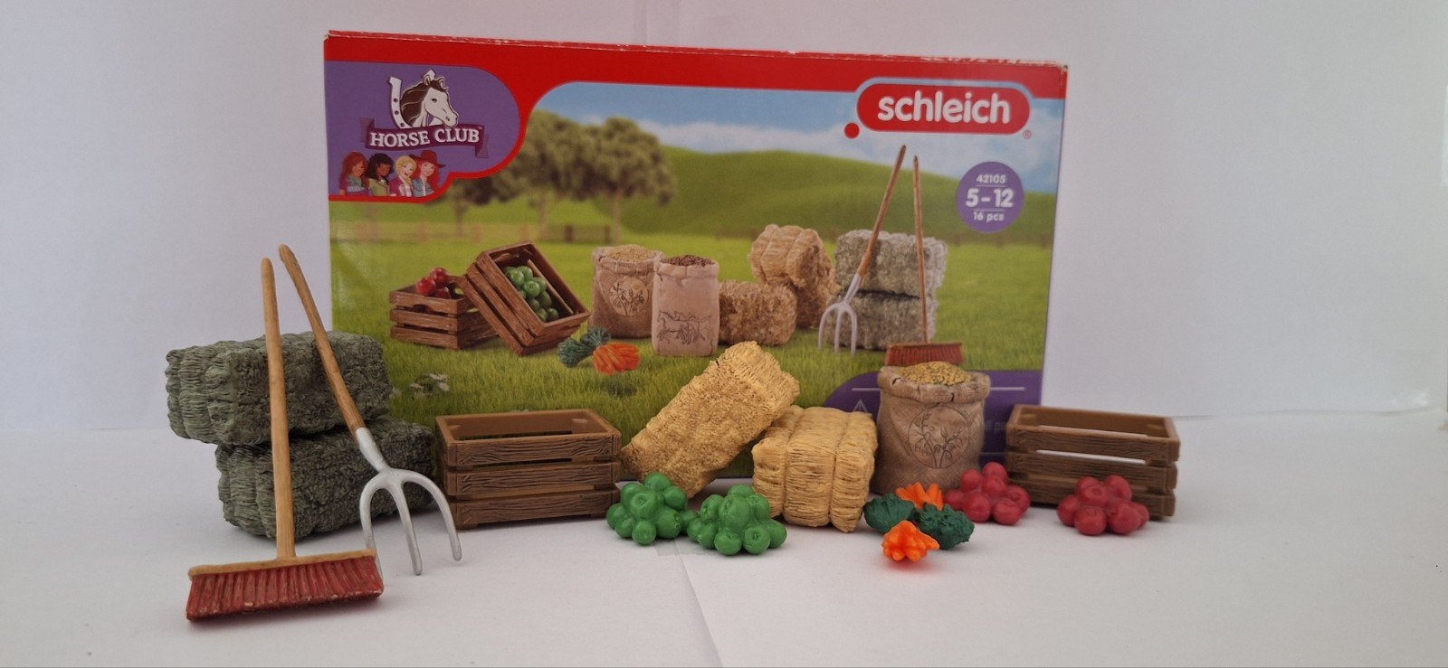 Voerset Schleich 42105, Ophalen, Zo goed als nieuw