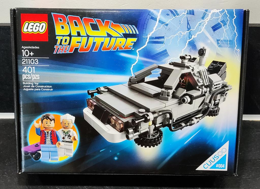 LEGO set 21103 – The DeLorean Time Machine – Nieuw in doos!, Info@lego.com, Overige thema's, Lego, Nieuw