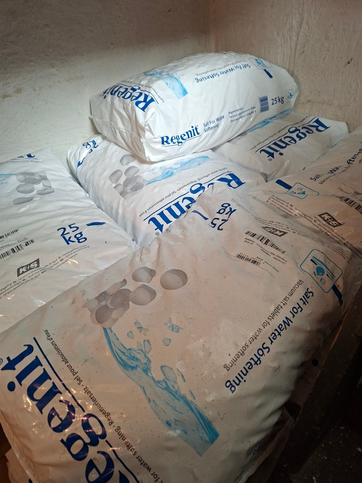 regenerit onthardingszout waterontharder, Ophalen, Nieuw