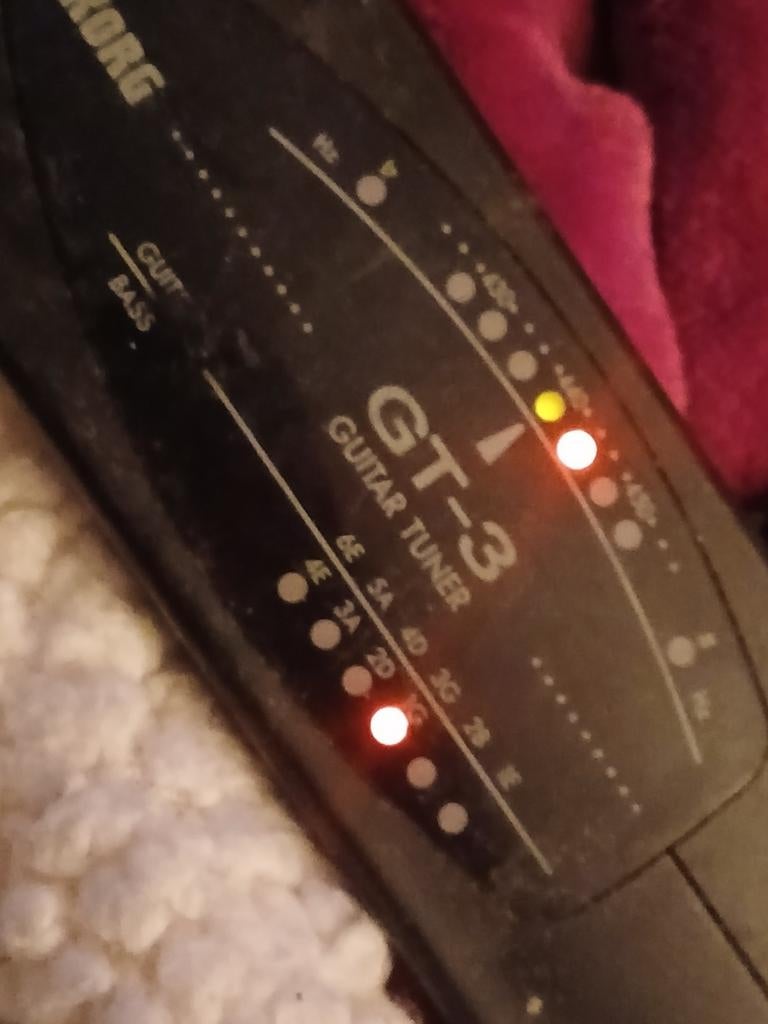 Korg GT-3 Gitaar Tuner, Ophalen of Verzenden, Gebruikt, Elektrische gitaar