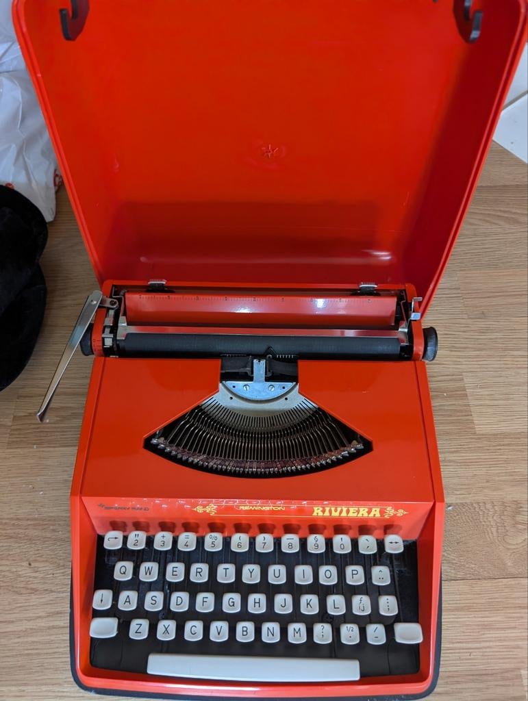 Remington typemachine, Ophalen