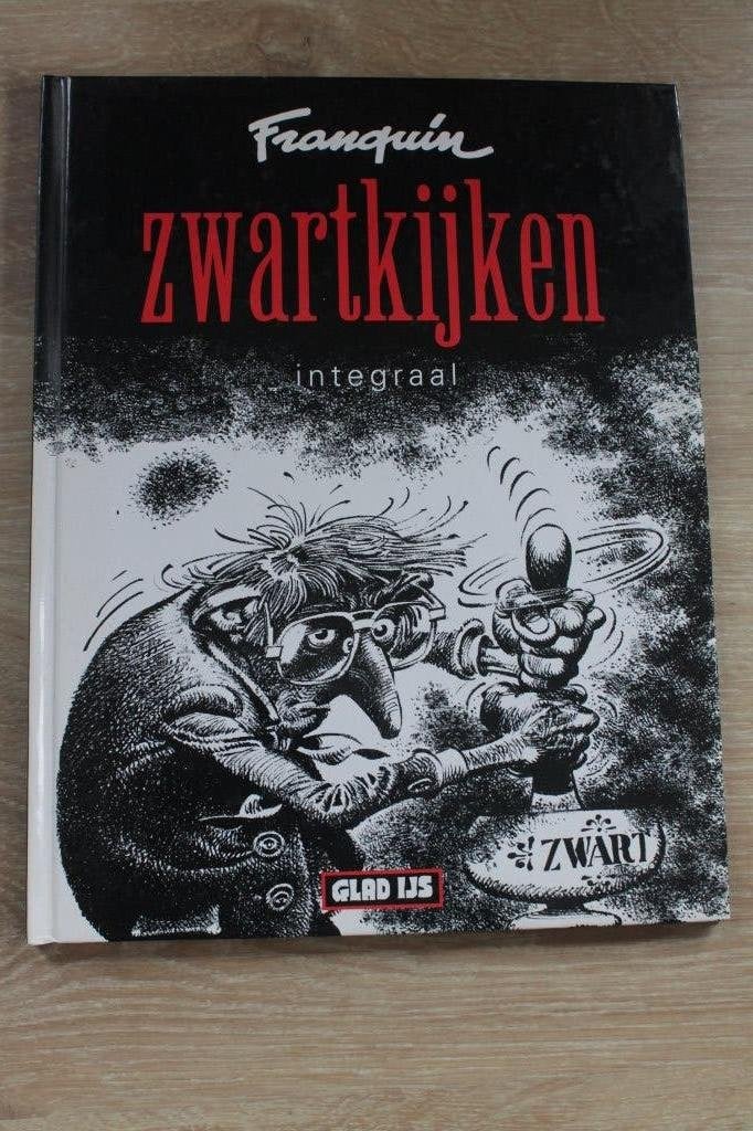 Franquin - Zwart kijken., Boeken, Verzenden, Eén stripboek, Zo goed als nieuw, André Franquin