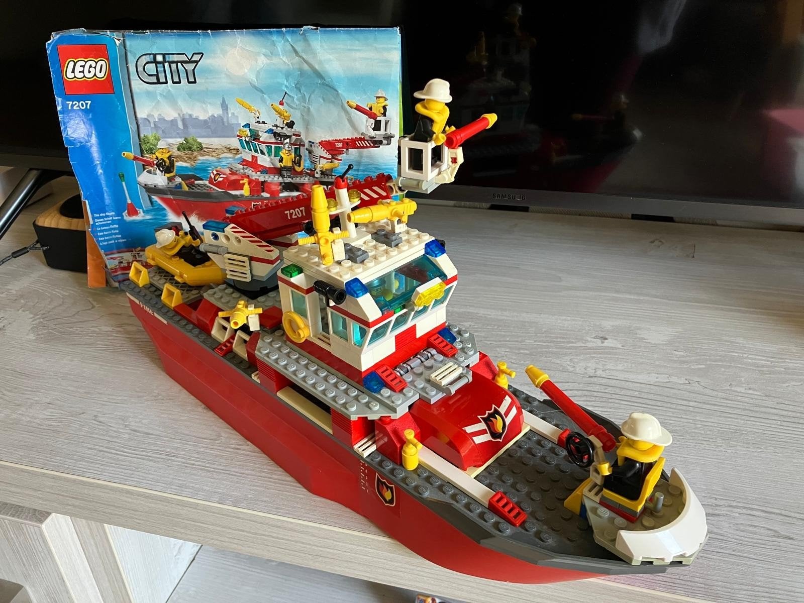 Lego City Brandweerboot 7207 - Compleet met instructies, Kinderen en Baby's, Speelgoed | Duplo en Lego, Compleet, Lego, Ophalen of Verzenden