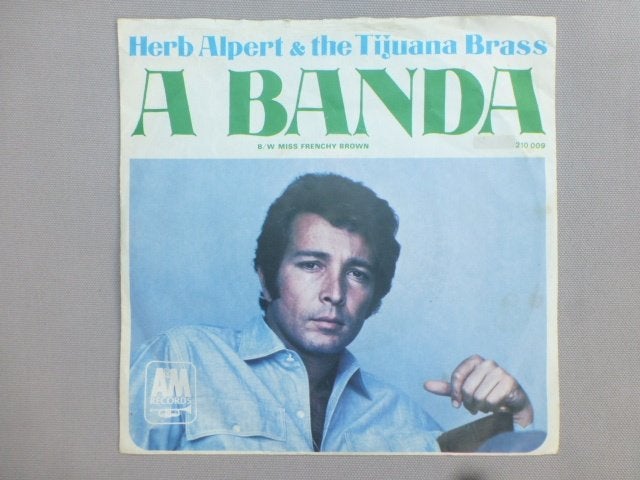 Herb Alpert. A banda. / Miss Frenghy Brown., Ophalen of Verzenden, Gebruikt, 7 inch, Pop