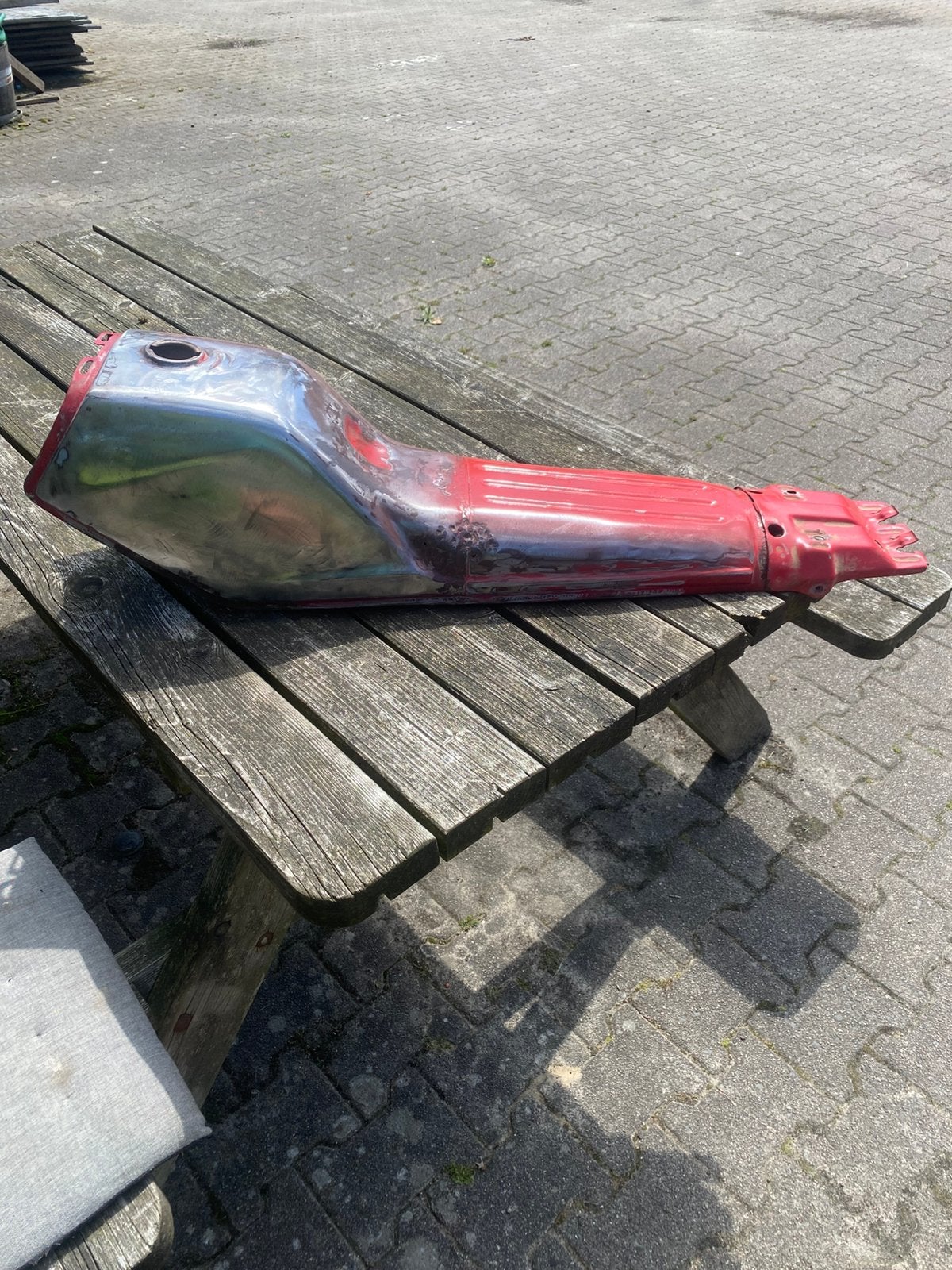 Honda mb 5 benzinetank, Fietsen en Brommers, Brommeronderdelen | Algemeen, Ophalen of Verzenden, Gebruikt, Tank
