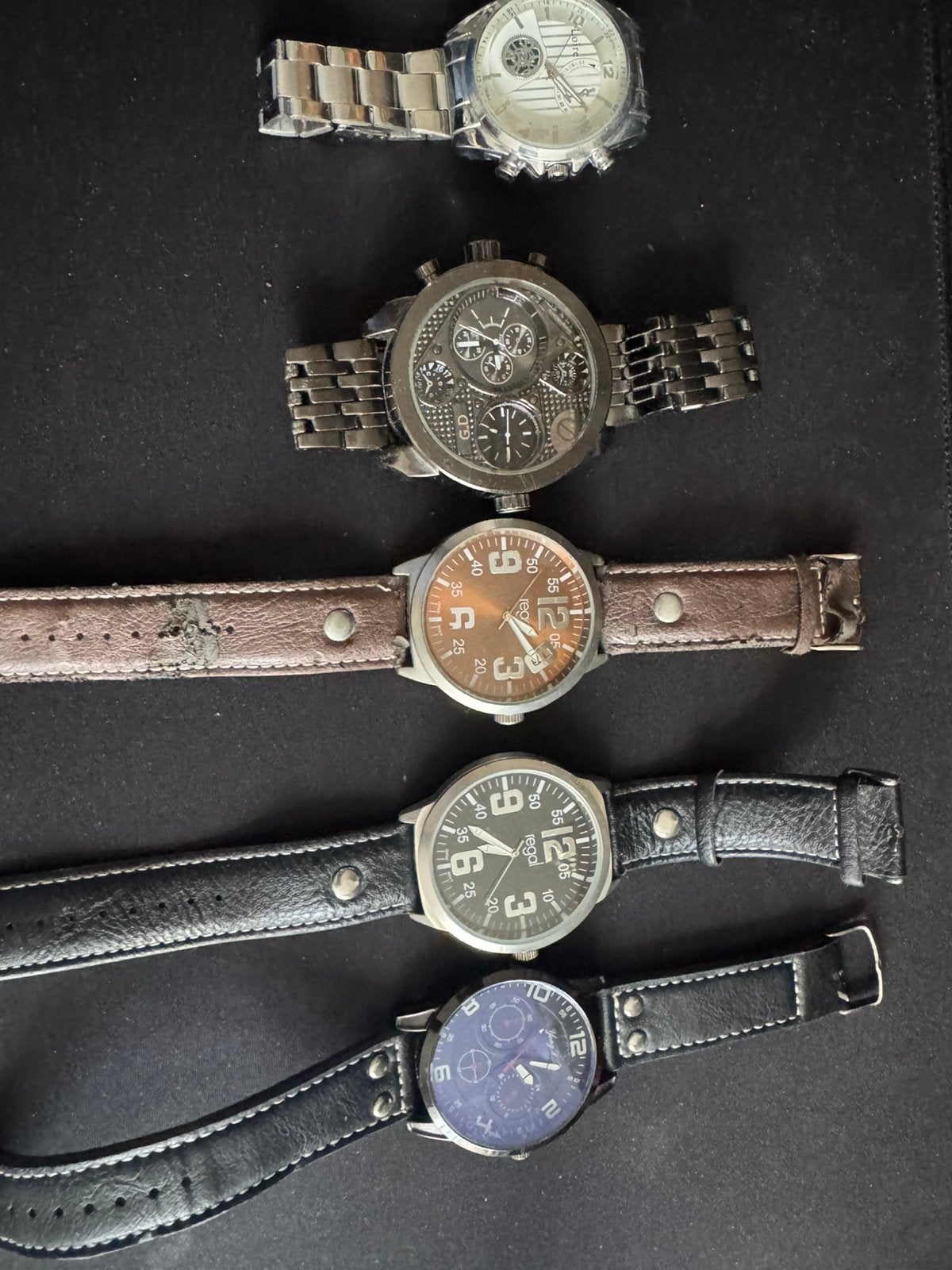 Heren horloge’s, Ophalen, Zo goed als nieuw, Staal, Overige merken