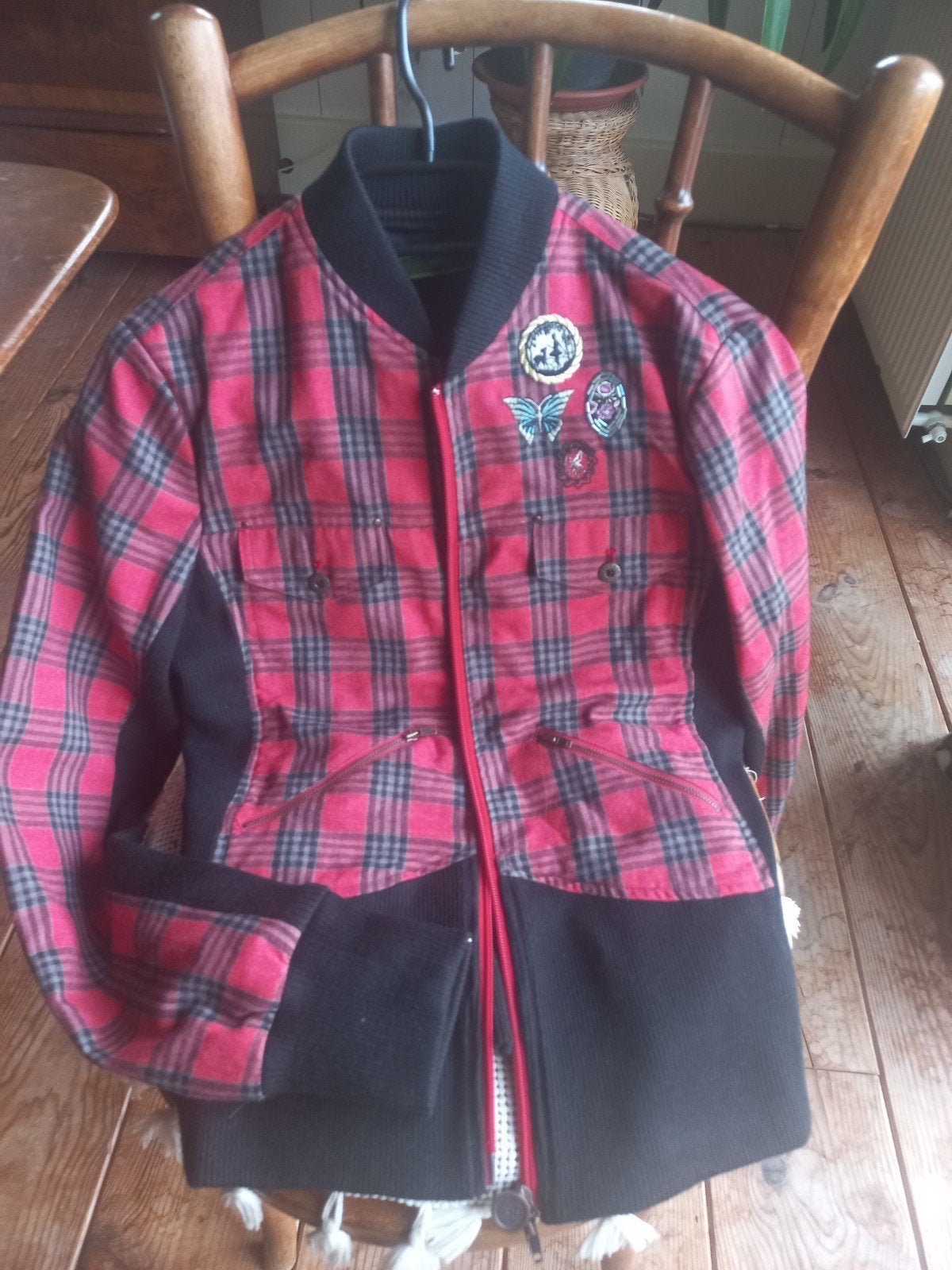 OILILY jas met ruiten maat 38, Ophalen of Verzenden, Zo goed als nieuw, Maat 38/40 (M)