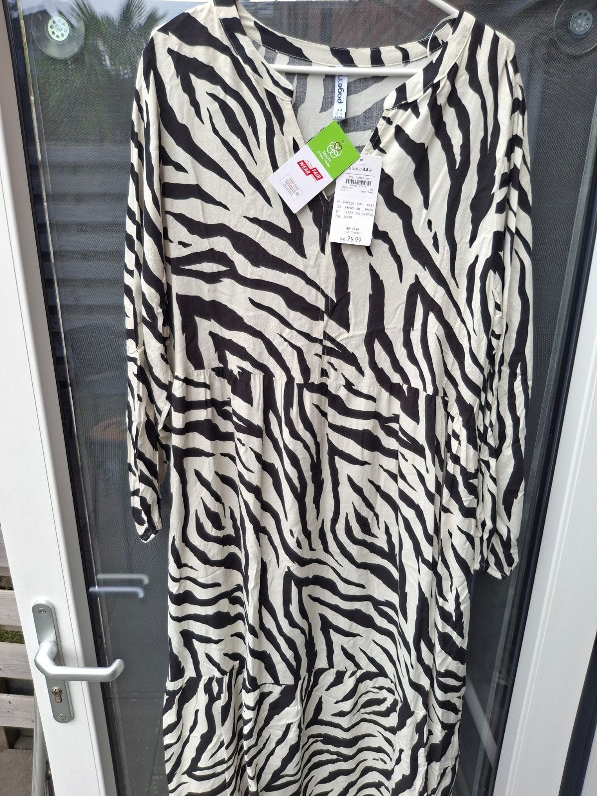 Nieuwe Page One Zebra Print Jurk - Maat 44, Kleding | Dames, Ophalen of Verzenden