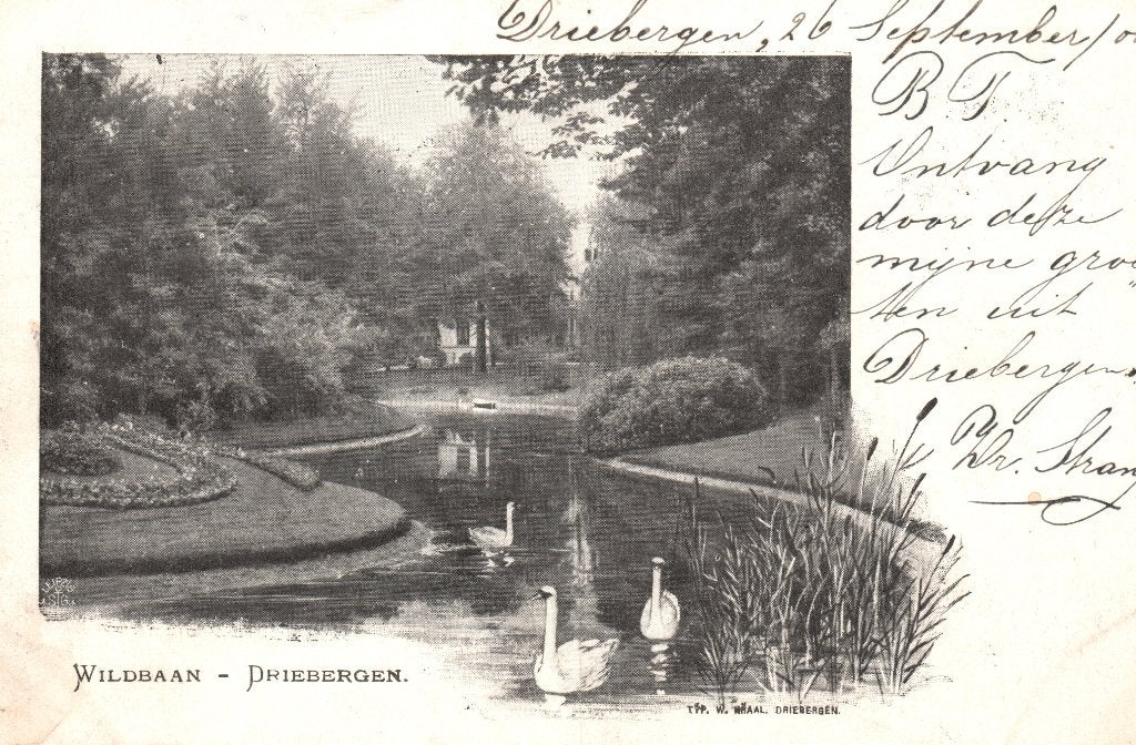 Wildbaan, Driebergen (1900) 128061, Verzamelen, Ansichtkaarten | Nederland, Gelopen, Utrecht, Voor 1920, Ophalen of Verzenden
