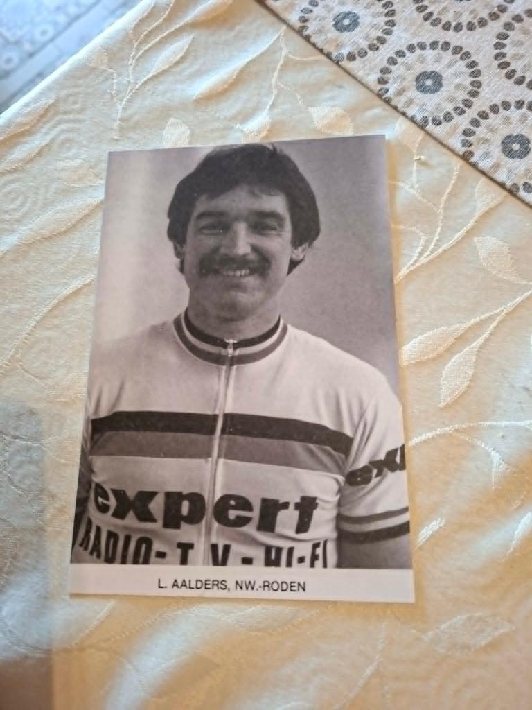 Foto (Repro) Luuk Aalders / Wielrennen, Verzenden, Zo goed als nieuw, Overige sporten, Poster, Plaatje of Sticker