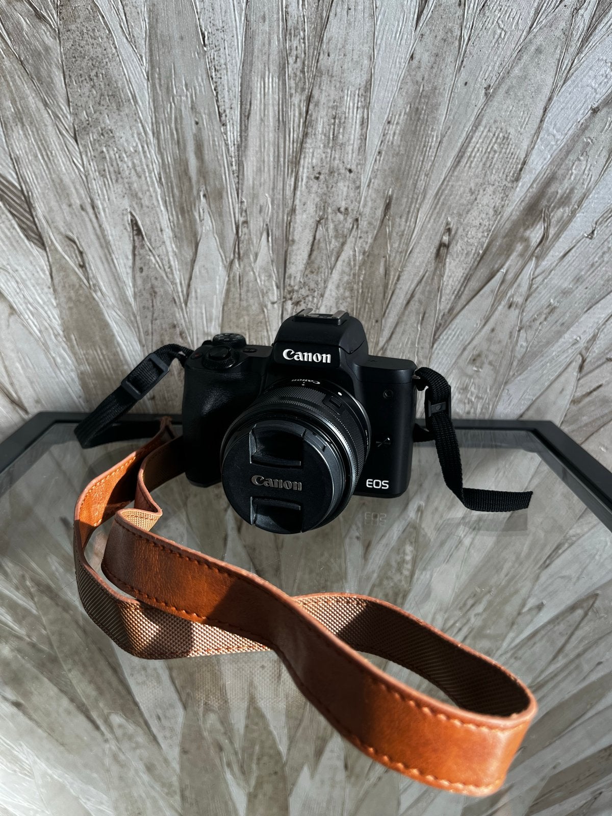 Canon EOS M50 Mark II Systeemcamera Zwart + Accessoires, Ophalen, Canon, Beeldstabilisatie, Zo goed als nieuw