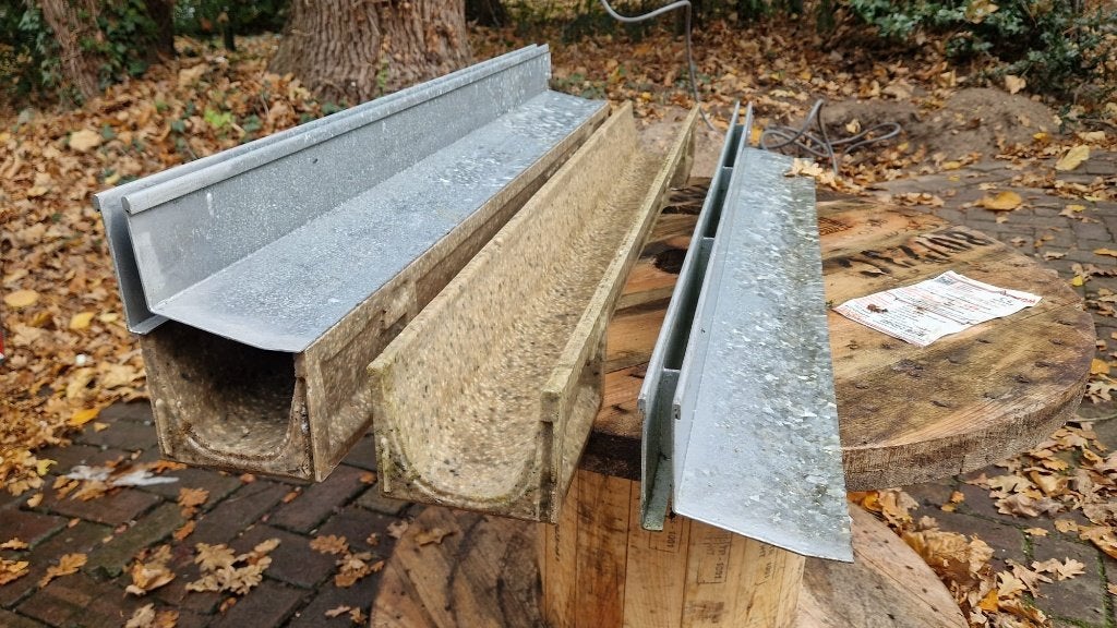Partij ANRIN SELF-100 sleufgoten!, Ophalen, Gebruikt, 6 meter of meer, 80 mm of meer