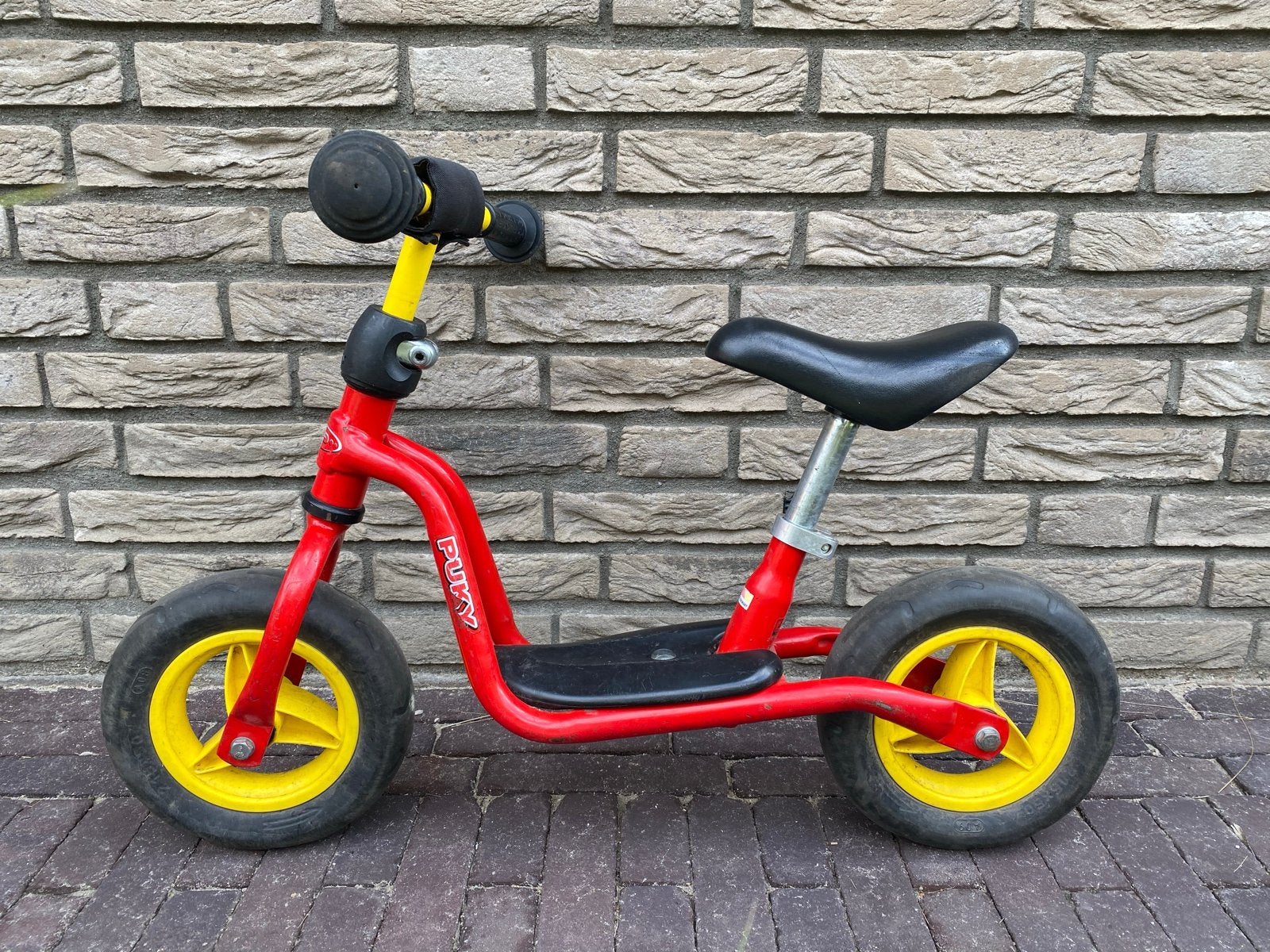 Puky loopfiets rood - Ideaal voor de kleintjes!, Ophalen of Verzenden, Gebruikt, Minder dan 16 inch