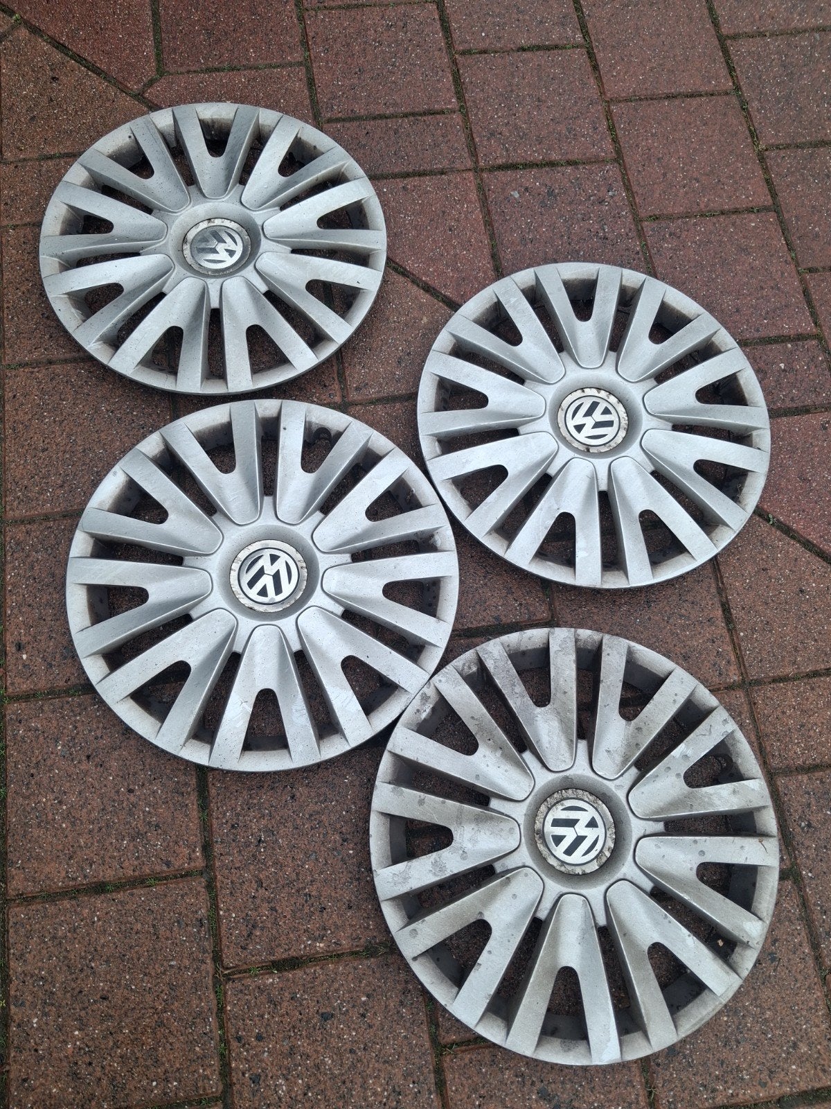 Set van 4 Volkswagen wieldoppen 15 inch, Ophalen of Verzenden