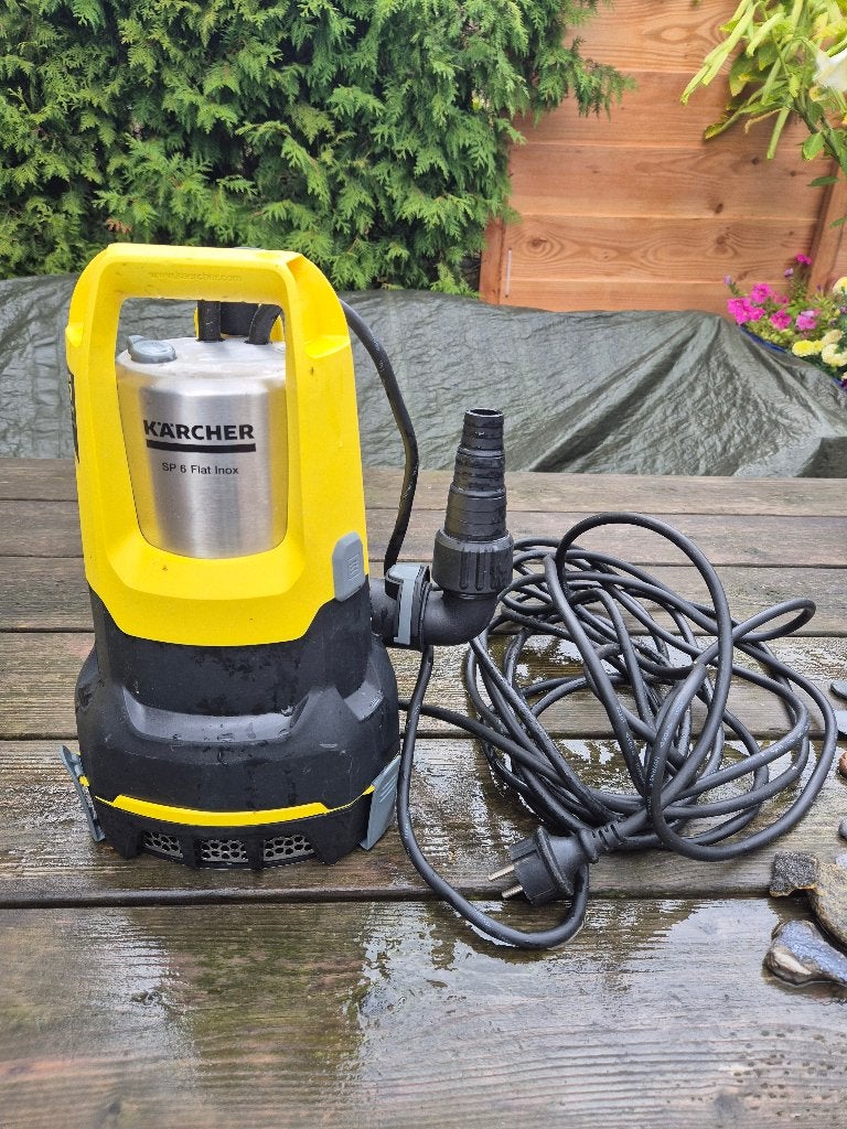 Dompelpomp karcher, Ophalen of Verzenden, Zo goed als nieuw, Reinigingsmiddel