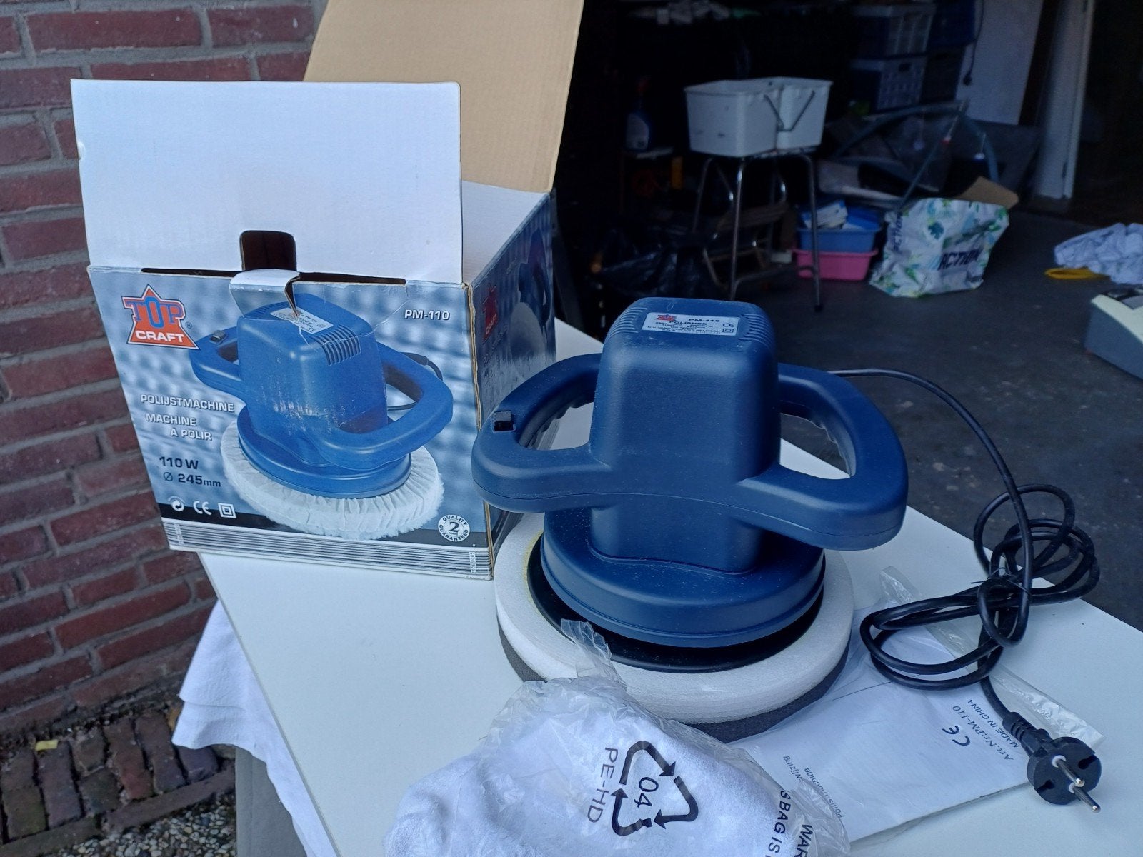 Polijstmachine, Doe-het-zelf en Verbouw, Ophalen of Verzenden, Nieuw, 1200 watt of meer, Overige typen