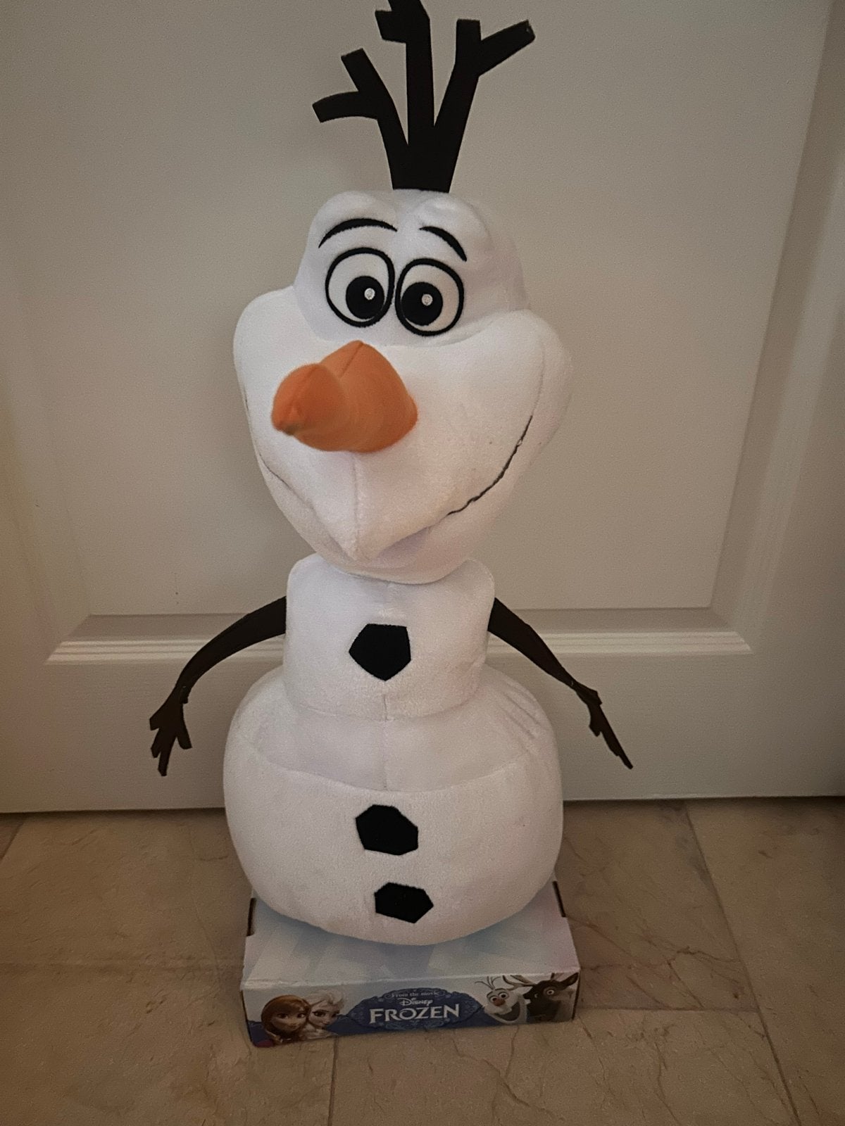 Olaf knuffel van Disney Frozen, Ophalen, Disney, Overige typen, Zo goed als nieuw