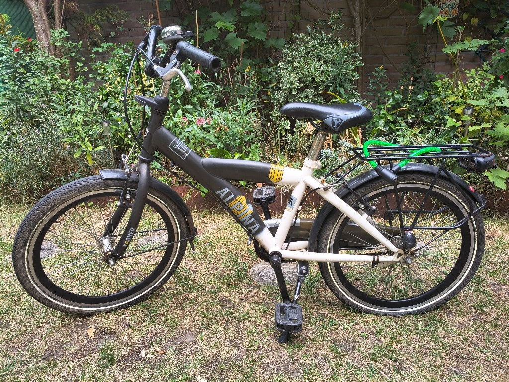 Jongensfiets 8 jaar, Ophalen, Terugtraprem, Gebruikt, Alpina