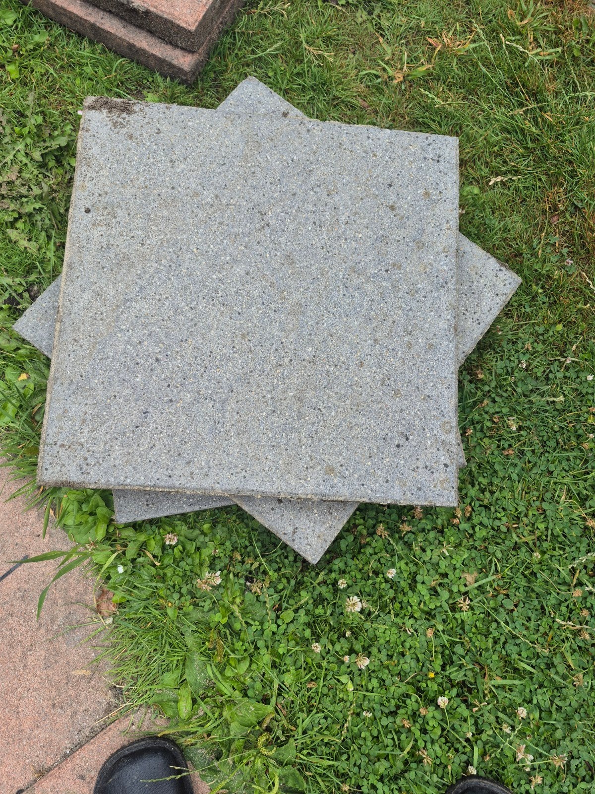 Teras tegels, Tuin en Terras, Tegels en Klinkers, Ophalen, Gebruikt, Beton, Terrastegels