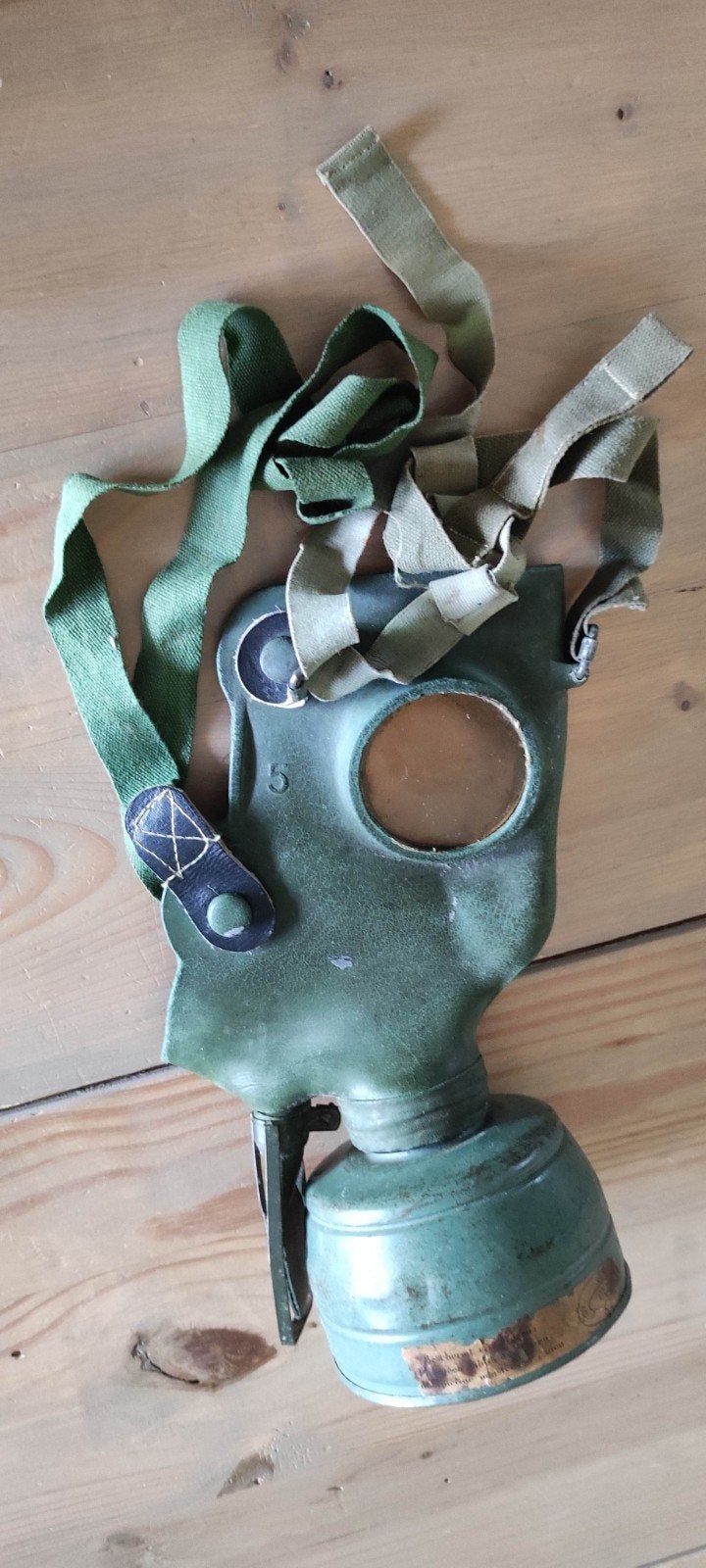 Gasmasker Vredestein Holland WO2 1939 Nederlands Leger, Ophalen of Verzenden