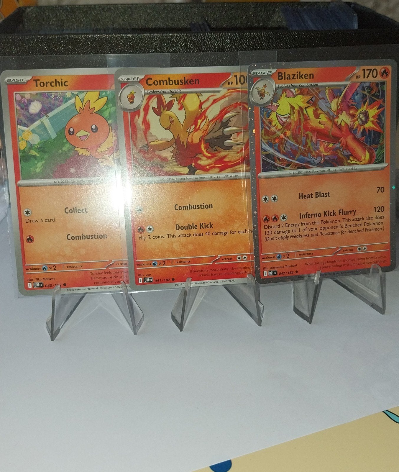 Destined Rivals Promoset Torchic Combusken Blaziken, Ophalen of Verzenden