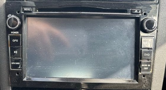 Auto radio met GPS, DVD en Micro SD, Ophalen of Verzenden, Gebruikt