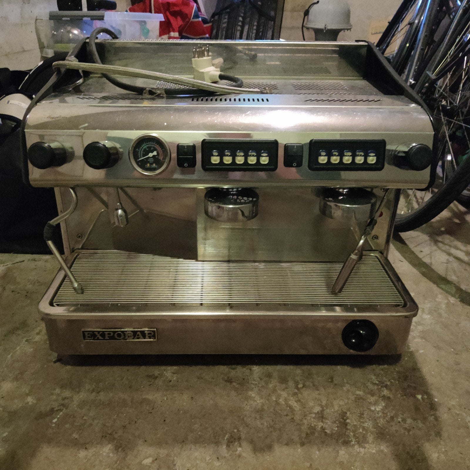 Expobar Espresso Apparaat - Niet Werkend, Witgoed en Apparatuur, Koffiezetapparaten, Ophalen, Espresso apparaat, 10 kopjes of meer